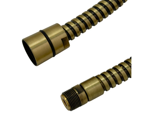 Шланг душевой Migliore Ricambi 18178  M 1/2" на F 3/8" бронза 150 см