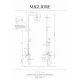 Душевая стойка Migliore Stone 31856 хром