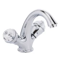 Смеситель для раковины Migliore Prestige Crystal 28006, глянцевый хром