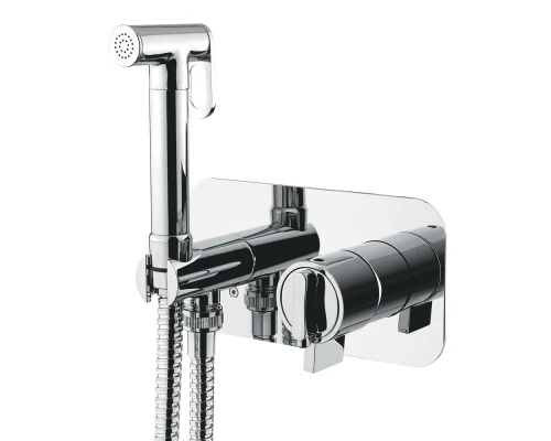 Гигиенический душ Migliore Fortis 25047 со смесителем термостат хром