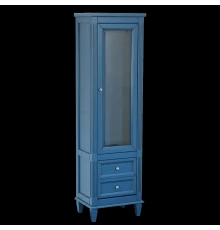 Шкаф-витрина Migliore Kantri 26725 цвет Blue Patinato 58 см