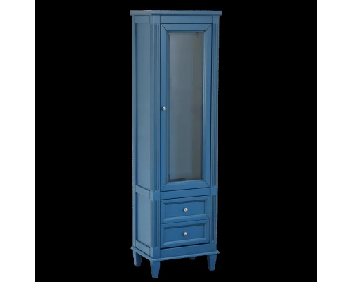 Шкаф-витрина Migliore Kantri 26725 цвет Blue Patinato 58 см
