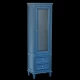 Шкаф-витрина Migliore Kantri 26725 цвет Blue Patinato 58 см