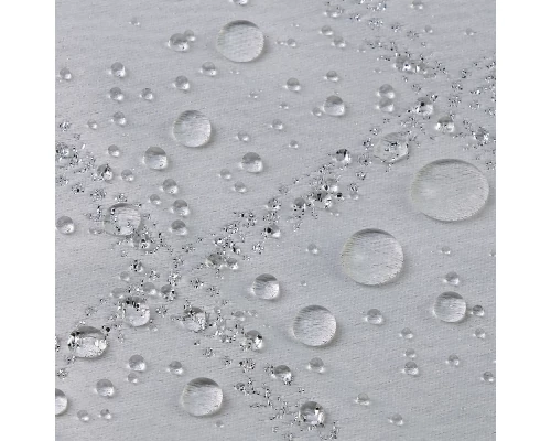 Штора для ванной Migliore 26642 Ар-деко серебряная 180x200 см