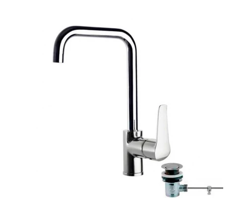 Смеситель высокий для кухни однорычажный с автоматическим клапаном YPSILON PLUS 6411VA1167