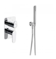 Встраиваемая душевая система с тропическим душем и душевым комплектом ALEXIA SK3615021