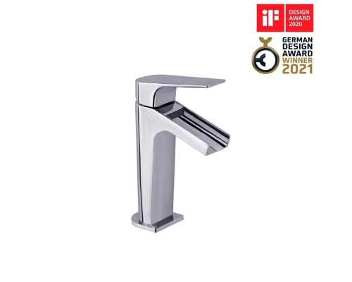 Смеситель для раковины однорычажный с открытым каскадным изливом URBAN CHIC 213101 (M)