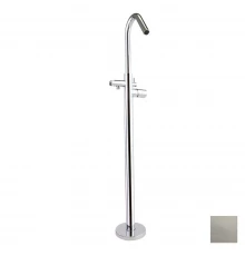 Напольный однорычажный смеситель для ванны TZAR 348503SNC никель брашированный