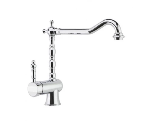 Смеситель высокий для кухни однорычажный с поворотным изливом GAUDI 3129