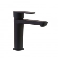 Смеситель для раковины однорычажный ALEXIA 3604 матовый черный (М)
