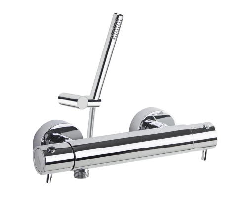 Термостатический смеситель для душа наружнего монтажа с душевым комплектом ODISEA 393401MO