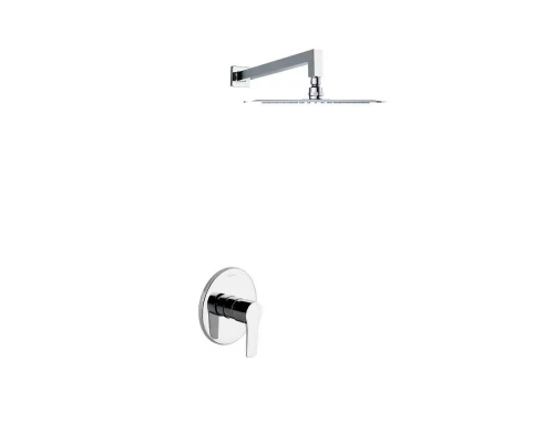 Встраиваемая душевая система с тропическим душем TITANIUM K1818014