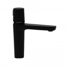 Смеситель для раковины однорычажный TZAR 340401 матовый черный (M) 