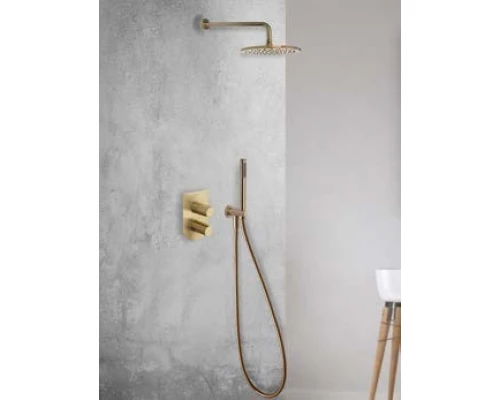 Держатель лейки встраиваемый круглый 3796OC золото