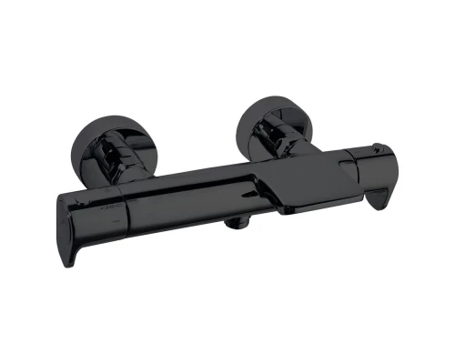 Термостатический смеситель для ванны наружнего монтажа с каскадным изливом ALEXIA 363901SNM матовый 