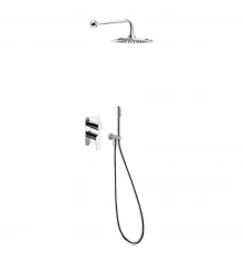 Встраиваемая душевая система с тропическим душем и душевым комплектом ALEXIA K3615021