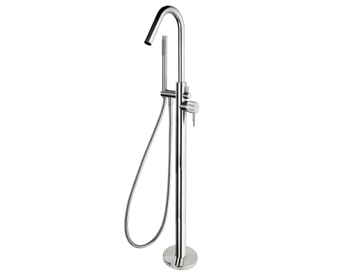 Напольный смеситель для ванны однорычажный с душевым комплектом ODISEA JOYA 598503MO