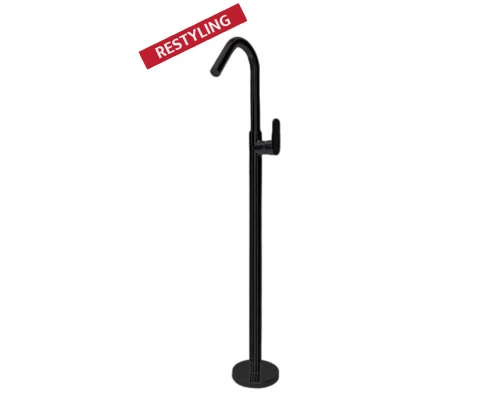 Напольный однорычажый смеситель для раковины тотем ALEXIA 367602SNM матовый черный