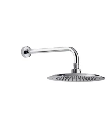 Излив тропического душа настенный из ABS-пластика HIDROTERAPIA 240 мм BHRP240