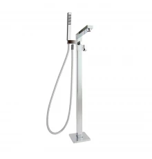 Напольный смеситель для ванны однорычажный с душевым комплектом KUATRO 4785MK