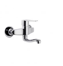 Смеситель для кухни однорычажный с поворотным изливом наружнего монтажа YPSILON PLUS 640702CCB14