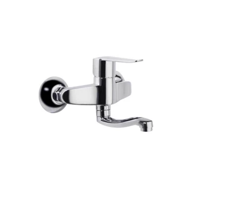 Смеситель для кухни однорычажный с поворотным изливом наружнего монтажа YPSILON PLUS 640702CCB14