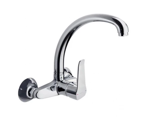 Смеситель для кухни однорычажный с поворотным изливом наружнего монтажа YPSILON PLUS 6417CC