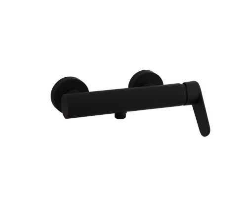 Смеситель для душа однорычажный наружнего монтажа 360801SNM ALEXIA матовый черный