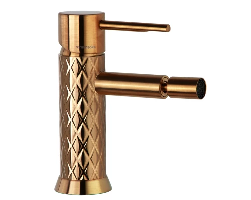 Смеситель для биде однорычажный ODISEA JOYA 590301CUC медь