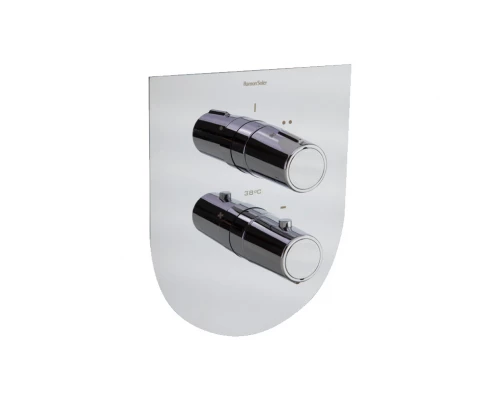Встраиваемый термостатический смеситель для душа TZAR 348712S на 2 выхода