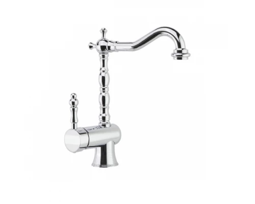 Смеситель высокий для кухни однорычажный с поворотным изливом GAUDI 3121
