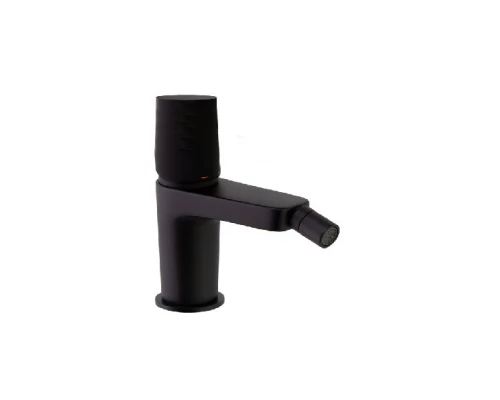 Смеситель для биде однорычажный TZAR 340301NM матовый черный