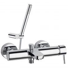 Смеситель для ванны наружнего монтажа однорычажный с душевым комплектом ODISEA 390501MO