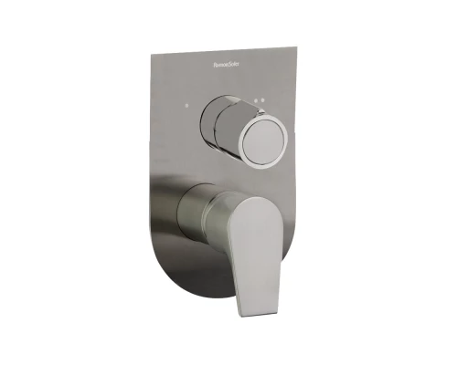 Встраиваемая душевая система с тропическим душем и душевым комплектом URBAN CHIC 211502SNC никель бр