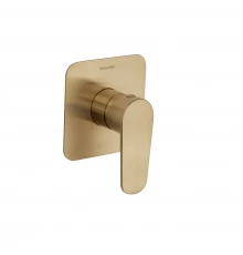 Встраиваемый смеситель для душа ALEXIA 361801SOC золото брашированное на 1 выход