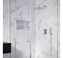 Встраиваемая термостатическая душевая система с тропическим душем и душевым комплектом BLAUTHERM 948