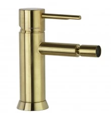 Смеситель для биде однорычажный ODISEA 390301OC золото брашированное