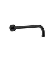 Кронштейн тропического душа настенный из латуни B350NM матовый черный