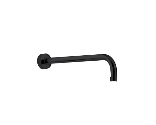 Кронштейн тропического душа настенный из латуни B350NM матовый черный