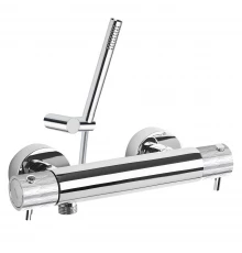 Термостатический смеситель для душа наружнего монтажа с душевым комплектом ODISEA JOYA 593401MO