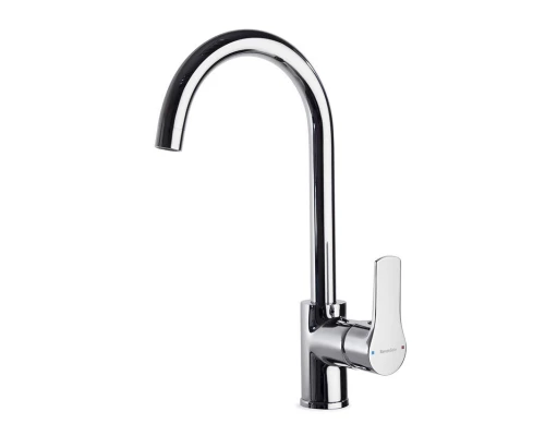 Смеситель высокий для кухни однорычажный TITANIUM 1836