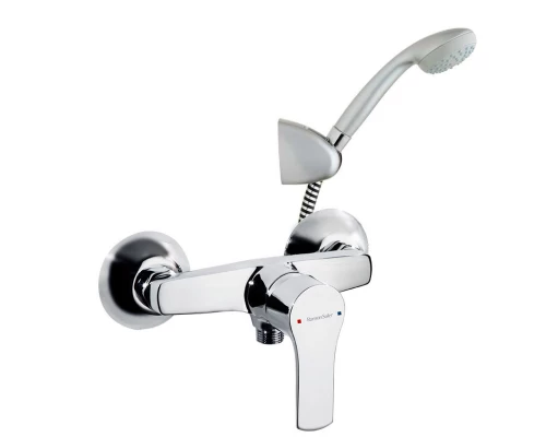 Смеситель для душа наружнего монтажа с душевым комплектом TITANIUM 1808VP