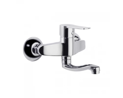 Смеситель для кухни однорычажный наружнего монтажа TITANIUM 180701CCB14