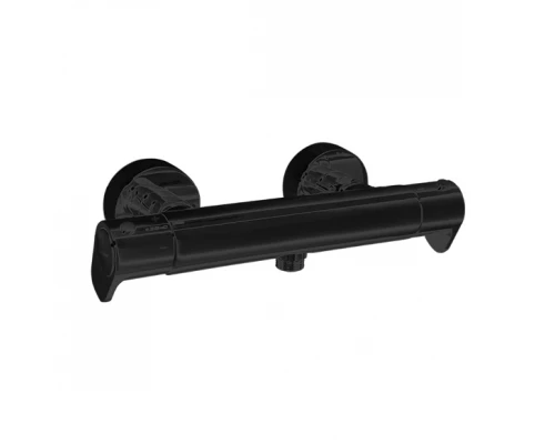 Термостатический смеситель для душа наружнего монтажа ALEXIA 3634SNM матовый черный