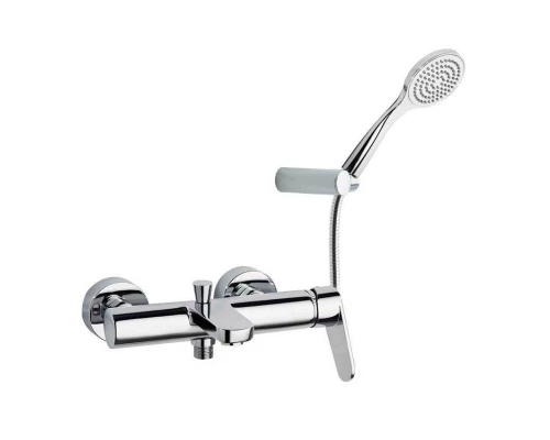Смеситель для ванны наружнего монтажа однорычажный с душевым коплектом ALEXIA 3605T1