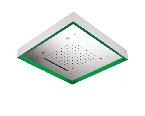 Потолочный душ, встроенный HROMOTERAPIA REKLEDNC570 никель брашированный