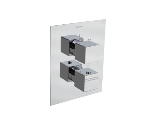 Встраиваемый термостатический смеситель для душа KUATRO 478712S на 2 выхода