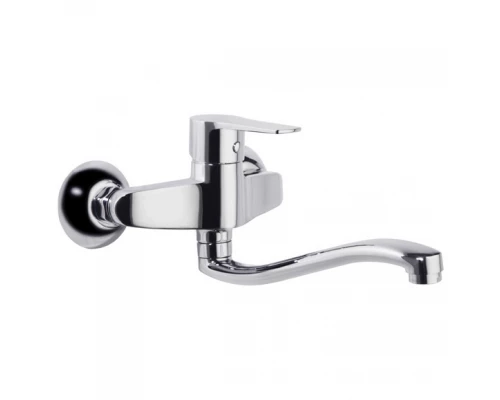 Смеситель для кухни однорычажный наружнего монтажа TITANIUM 180701CC