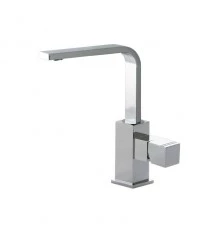 Смеситель высокий для раковины или кухни однорычажный с поворотным изливом KUATRO 4721