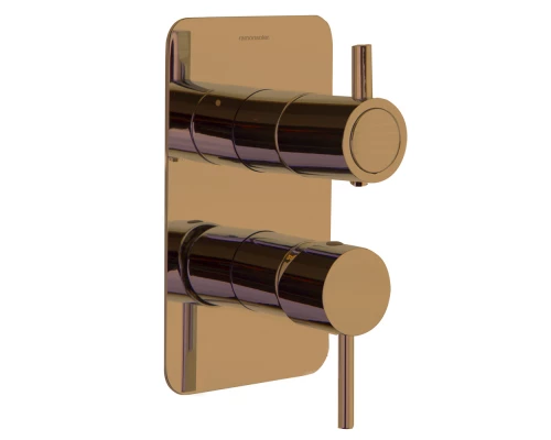 Встраиваемый смеситель для душа ODISEA 391513SCUC медь на 3 выхода 